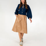 Berkeley Denim Blouse