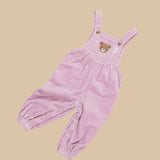 Hux Baby Orchid Cord Overalls