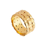 Najo Weave Ring Gold Large