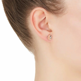 Najo Double Beat earrings Rose Gold