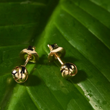 Najo Floret Earrings Gold
