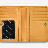 Status Anxiety IS BETTER NOW wallet Tan