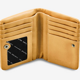 Status Anxiety IS BETTER NOW wallet Tan