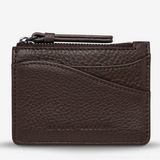 Status Anxiety HEARTS STILL BEATING Wallet Cocoa