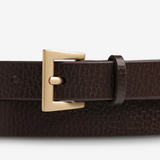 Status Anxiety PART OF ME Belt choc/gold - SM