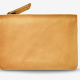 Status Anxiety IS BETTER NOW wallet Tan