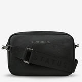 Status Anxiety Plunder Bag - Web strap in Black