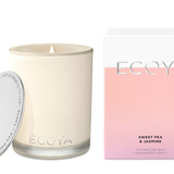 Ecoya Sweet Pea & Jasmine Madison Jar Candle