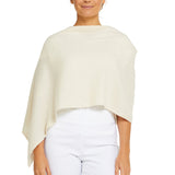 Esperance and Co Snow Classic Cashmere Topper